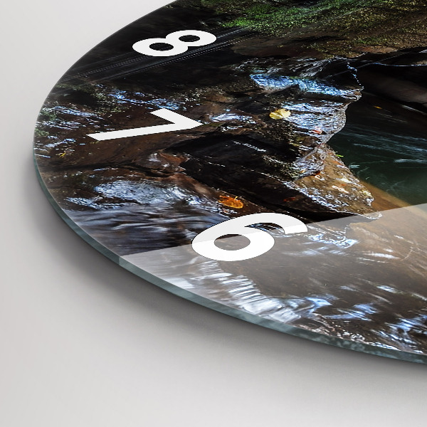 Wanduhr rund mit motiv Golden Gate Bridge