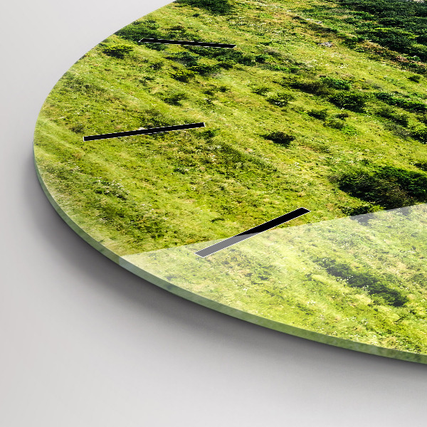 Wanduhr rund mit motiv Zipser Burg in der Slowakei