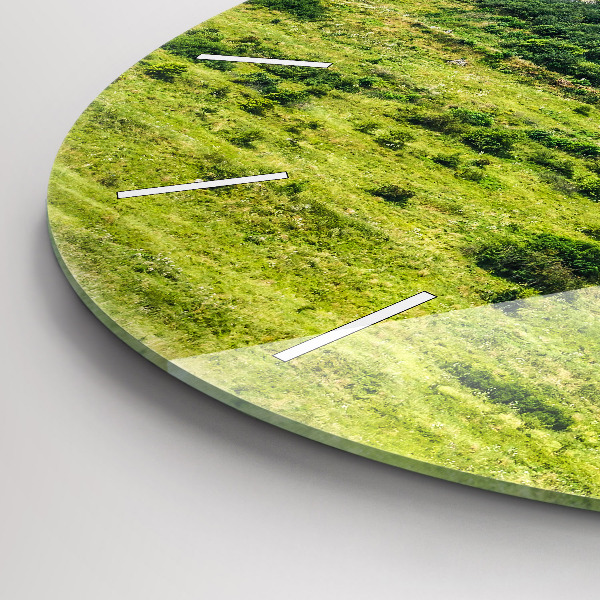 Wanduhr rund mit motiv Zipser Burg in der Slowakei