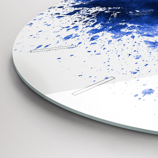 Wanduhr rund mit motiv San Antonio Aquarell