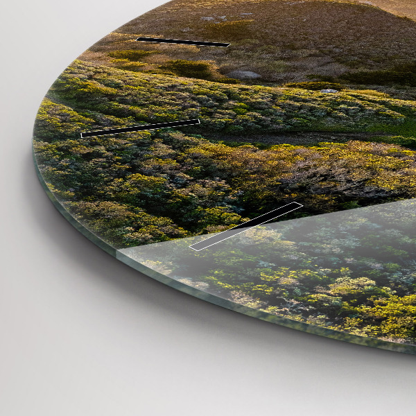 Wanduhr glas rund Straße in San Francisco