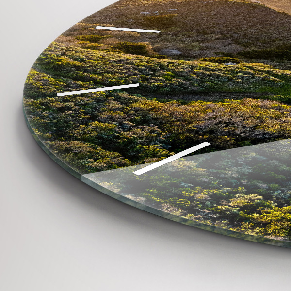 Wanduhr glas rund Straße in San Francisco