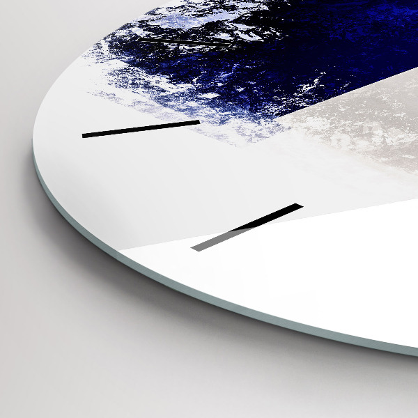 Wanduhr rund Flagge von Frankreich