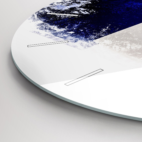 Wanduhr rund Flagge von Frankreich