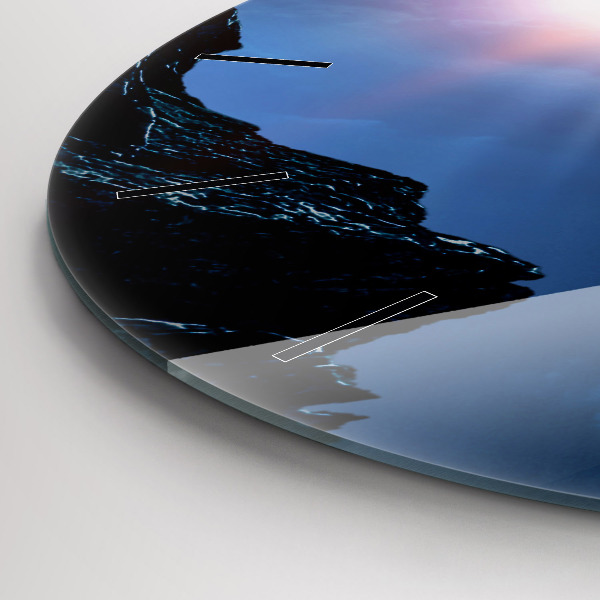 Wanduhr rund Große Galaxie