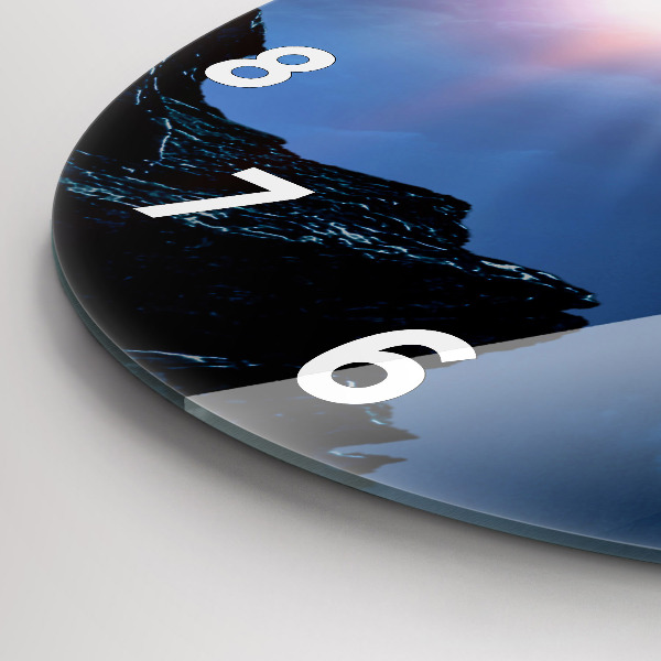 Wanduhr rund Große Galaxie