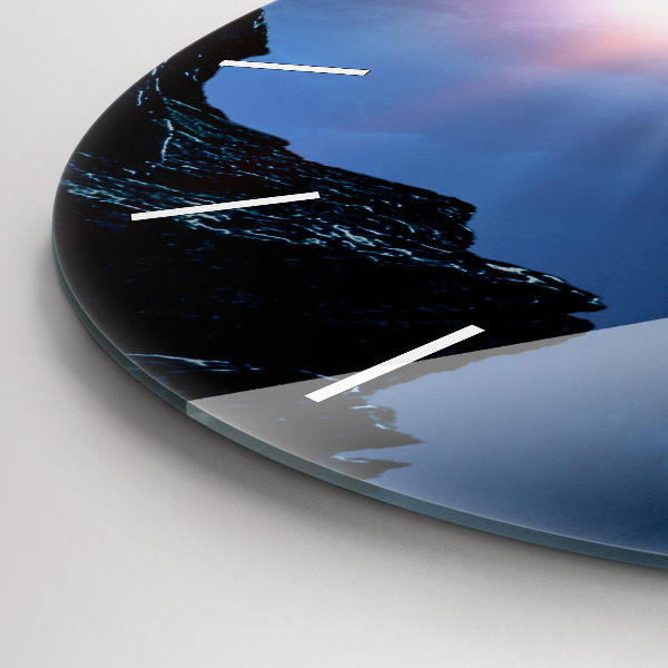 Wanduhr rund Große Galaxie