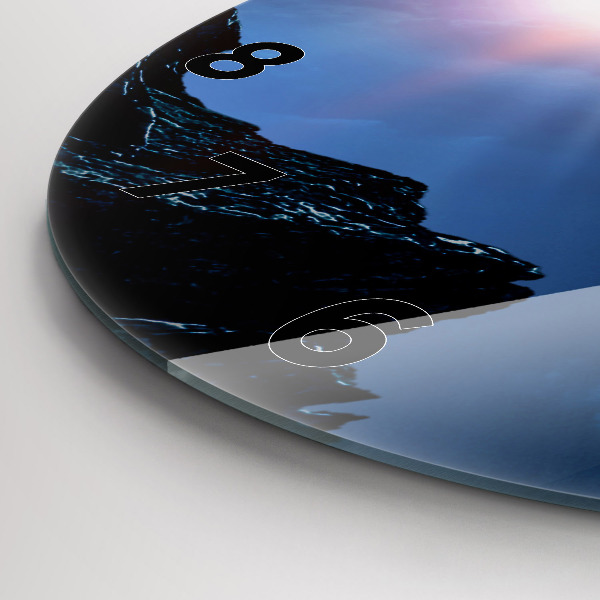 Wanduhr rund Große Galaxie