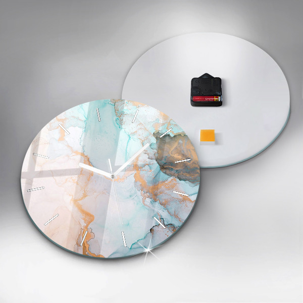 Wanduhr rund mit motiv Abstraktes Bild