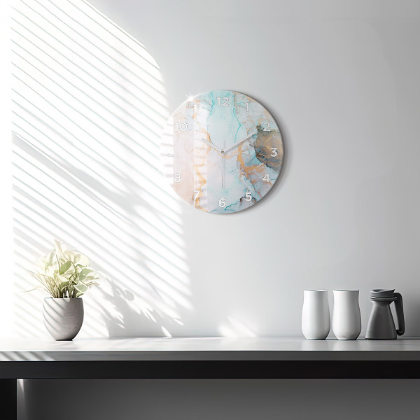 Wanduhr rund mit motiv Abstraktes Bild