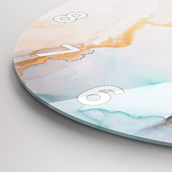 Wanduhr rund mit motiv Abstraktes Bild