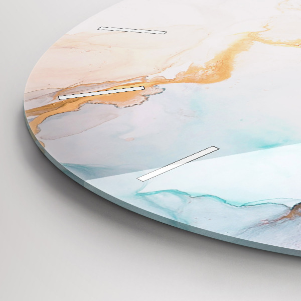 Wanduhr rund mit motiv Abstraktes Bild