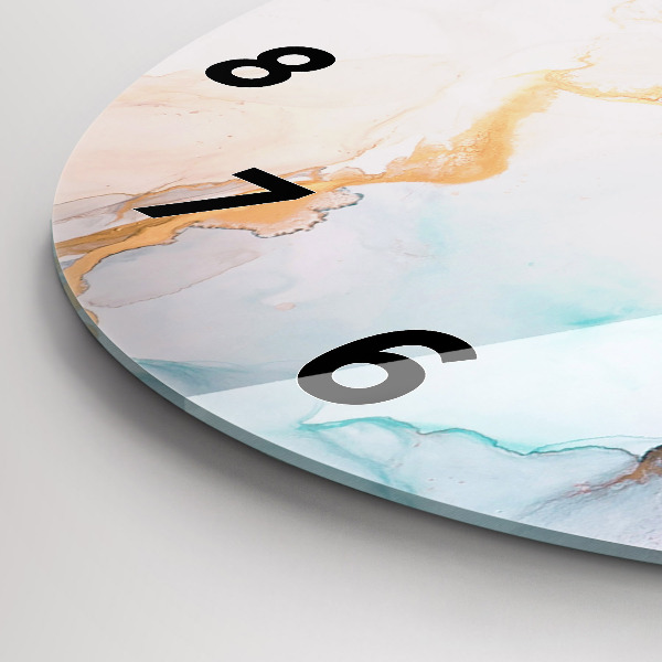 Wanduhr rund mit motiv Abstraktes Bild