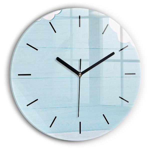 Wanduhr rund Kindertafel