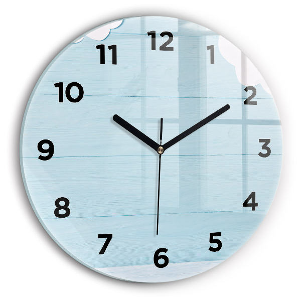 Wanduhr rund Kindertafel