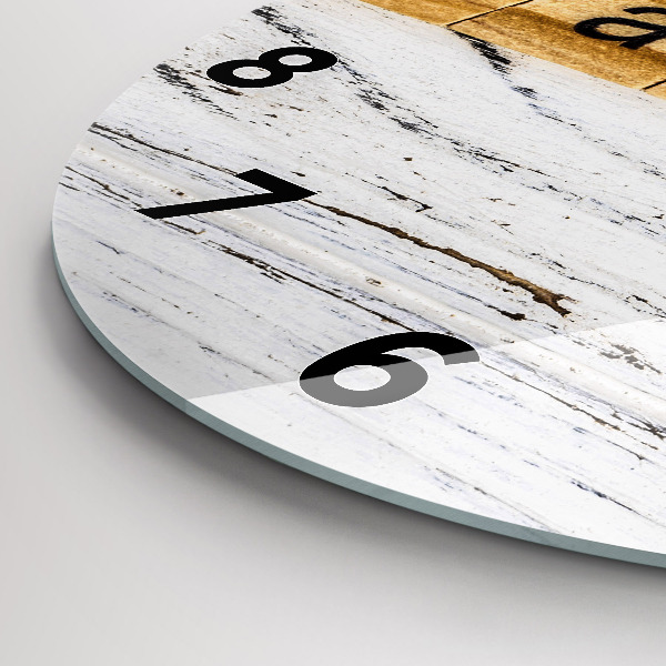 Wanduhr rund mit motiv Familie