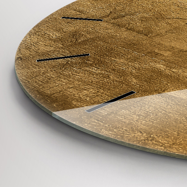 Wanduhr rund Dekorative Leinwand