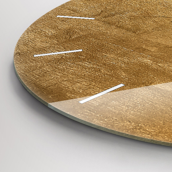 Wanduhr rund Dekorative Leinwand