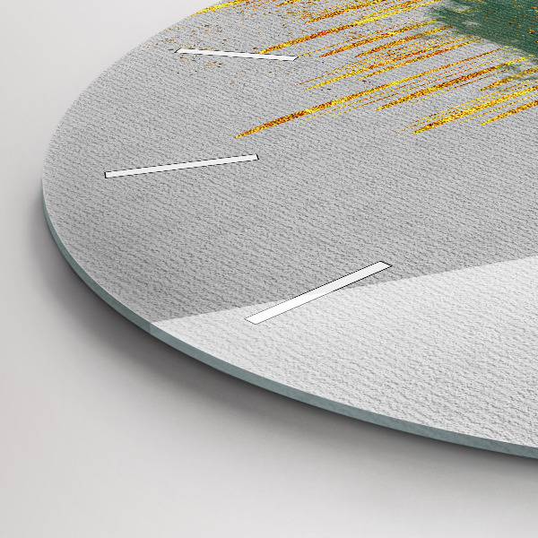 Wanduhr rund Dekoratives Muster