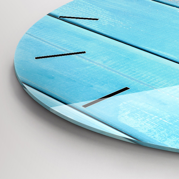 Wanduhr rund Strandzubehör und Tafeln