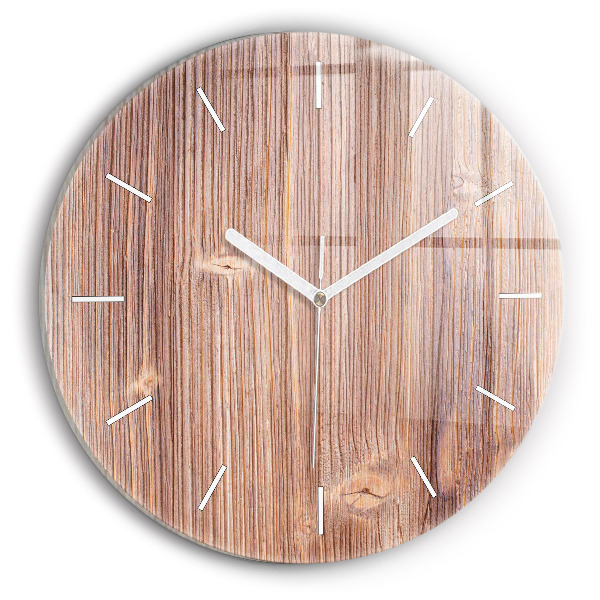 Wanduhr glas rund Paprika