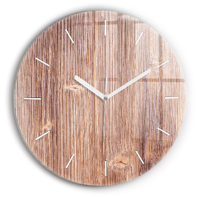 Wanduhr glas rund Paprika