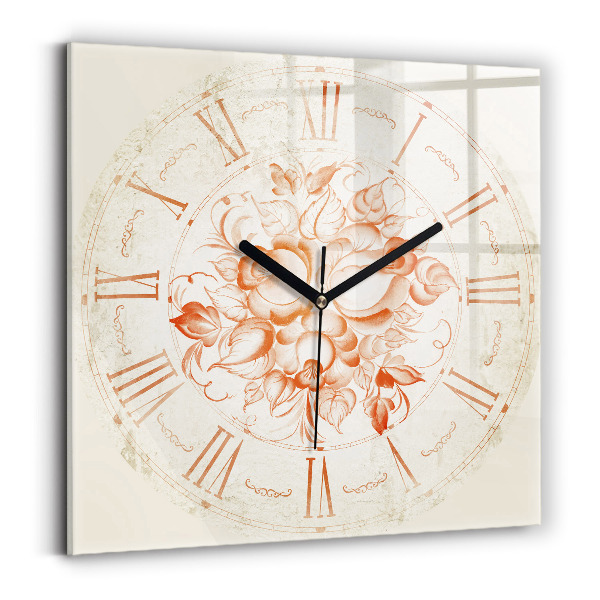 Wanduhr quadratisch mit motiv Römisches Motiv